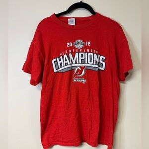 NJ Devils 2012 Championship Shirt